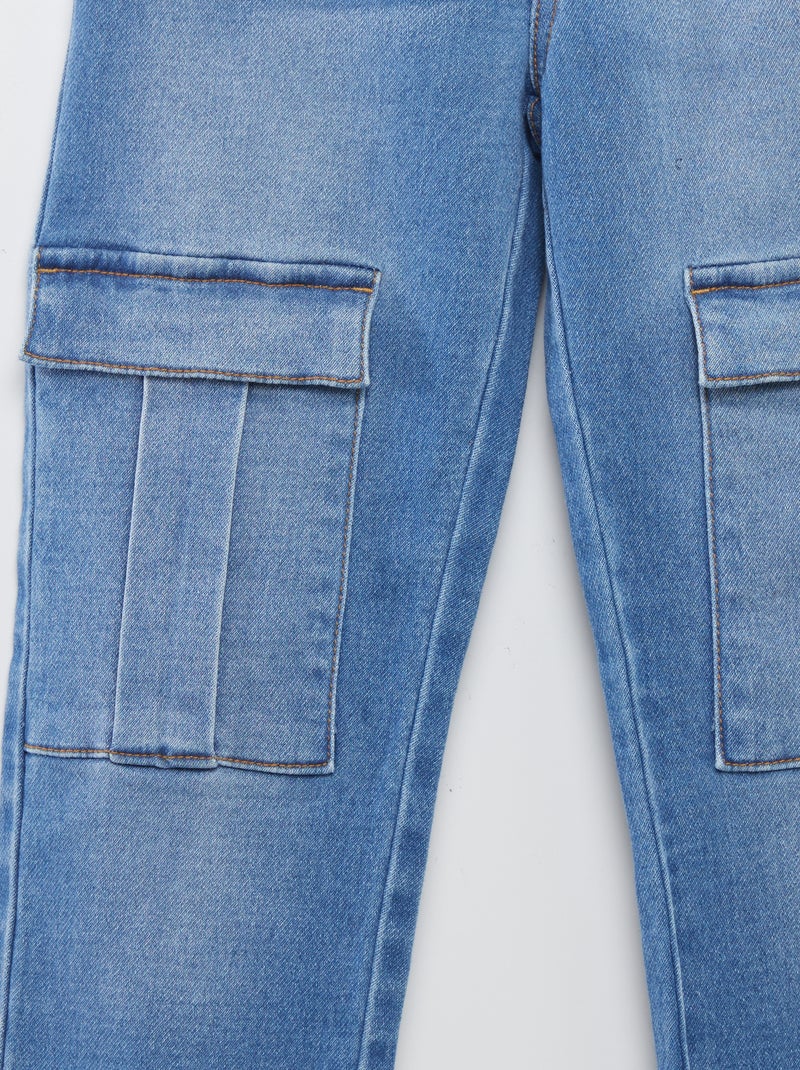 Pantalón recto - So Easy AZUL - Kiabi