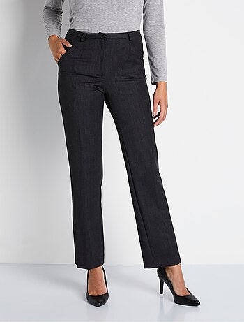 Pantalón recto cintura semielástica - Afibel