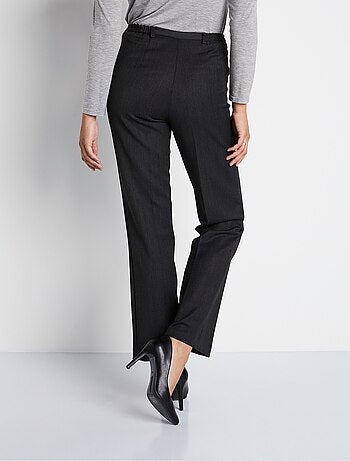 Pantalón recto cintura semielástica - Afibel