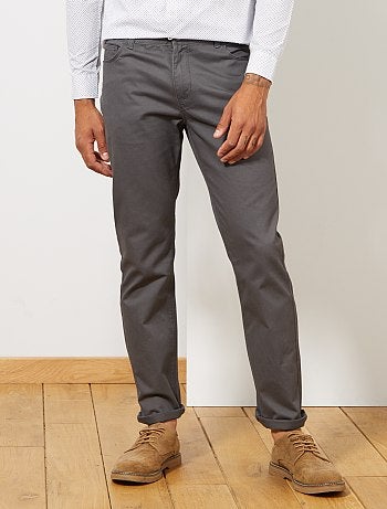 Pantalón recto con 5 bolsillos - Kiabi