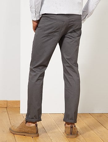 Pantalón recto con 5 bolsillos - Kiabi