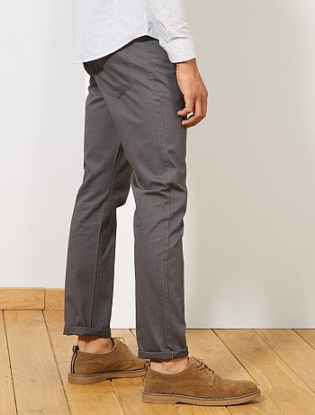 Pantalón recto con 5 bolsillos - Kiabi