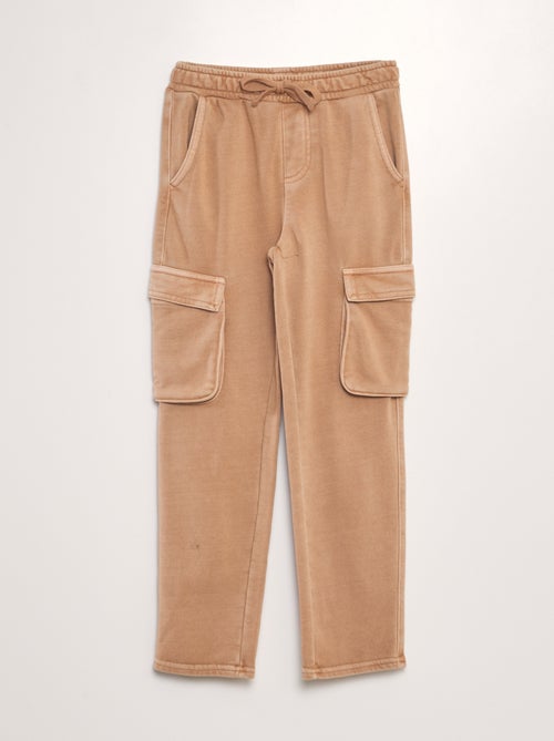 Pantalón recto con bolsillos con solapa - Kiabi