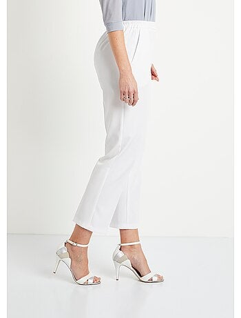 Pantalón recto con cintura semielástica - Afibel