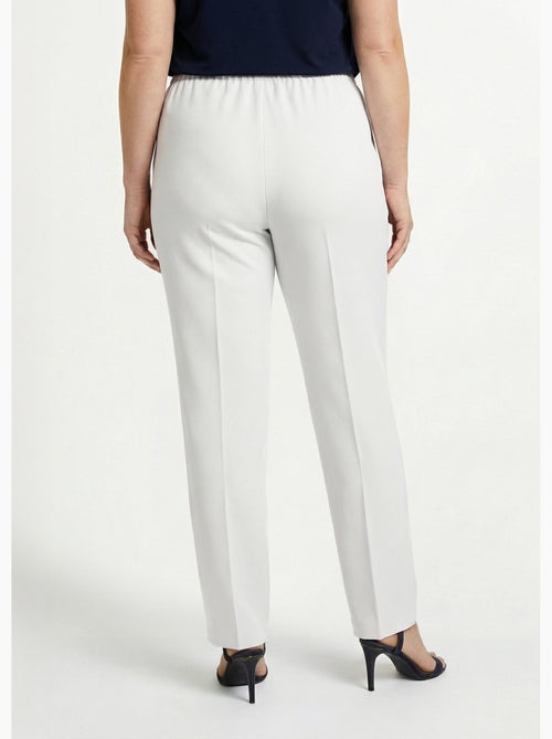 Pantalón recto con cintura semielástica - Afibel - Kiabi