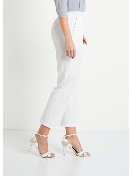 Pantalón recto con cintura semielástica - Afibel - Kiabi