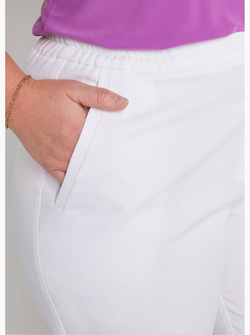 Pantalón recto con cintura semielástica - Afibel - Kiabi