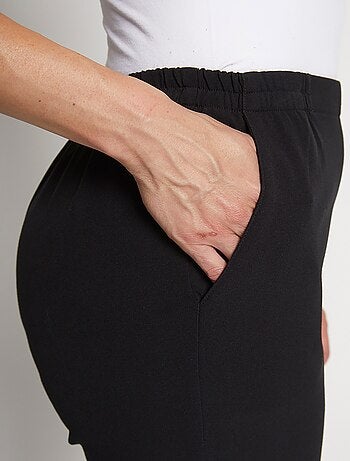 Pantalón recto con cintura semielástica - Afibel