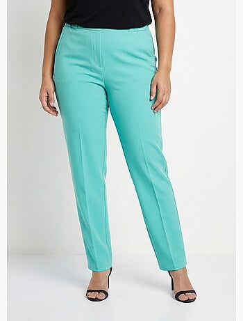 Pantalón recto con cintura semielástica - Afibel