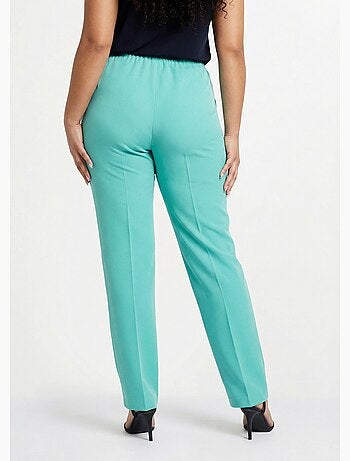 Pantalón recto con cintura semielástica - Afibel