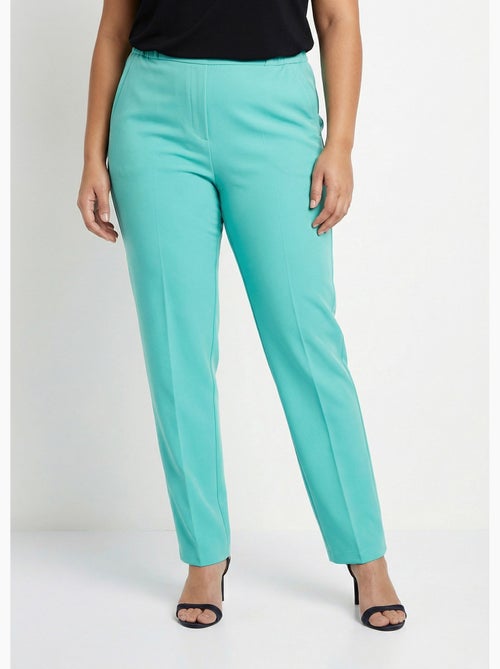 Pantalón recto con cintura semielástica - Afibel - Kiabi