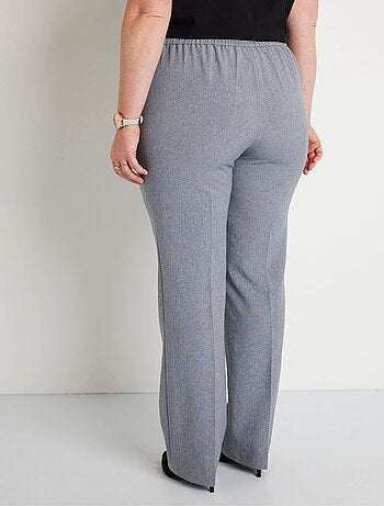 Pantalón recto con cinturilla semielástica - Afibel