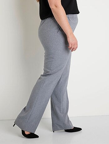 Pantalón recto con cinturilla semielástica - Afibel