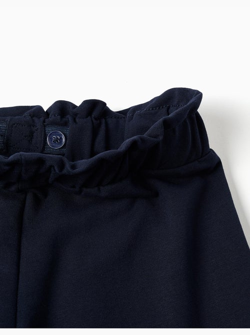 Pantalón recto con nudo decorativo - Kiabi