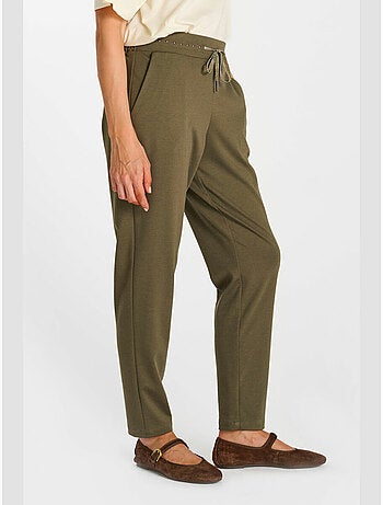 Pantalón recto cuervo