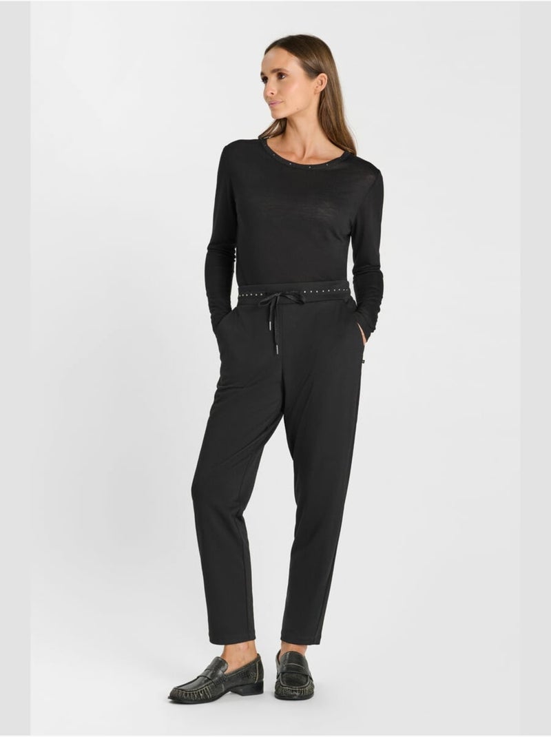 Pantalón recto cuervo Negro - Kiabi
