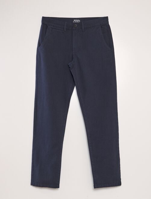 pantalón corte recto hombre