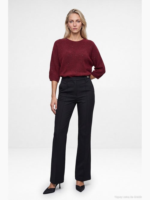 Pantalón recto de mujer dilvin - Kiabi