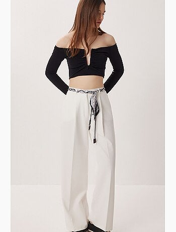 Pantalón recto de mujer istanbul