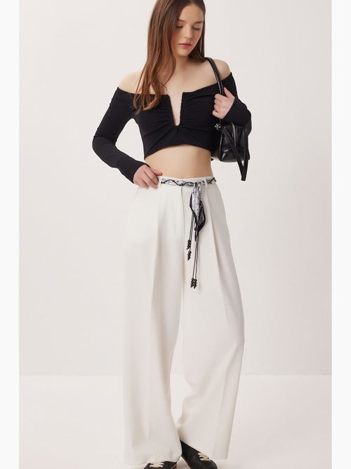 Pantalón recto de mujer istanbul - Kiabi Pantalón recto de mujer istanbul - Kiabi