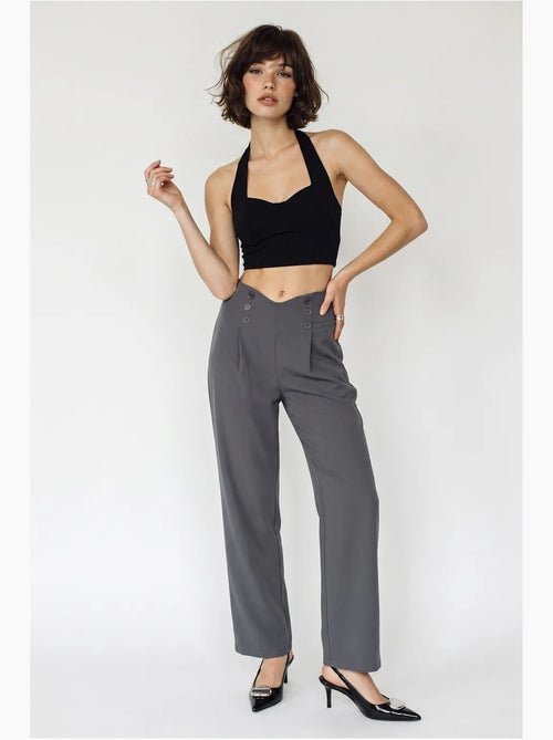 Pantalón recto de mujer lucci - Kiabi