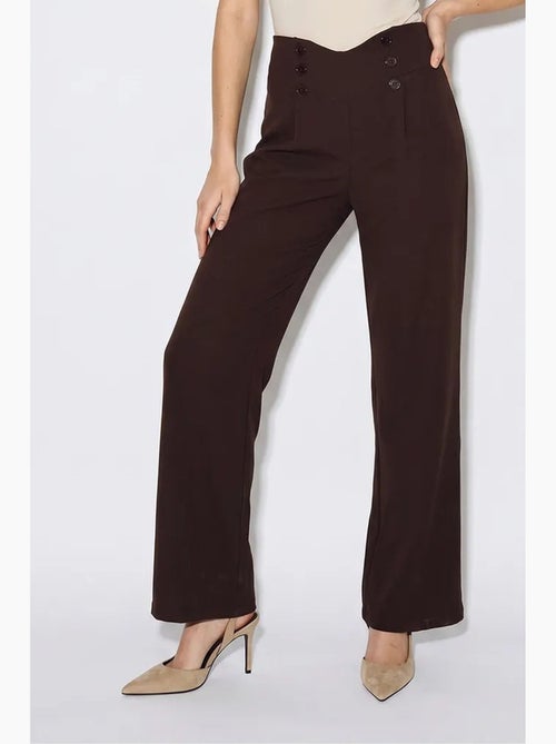 Pantalón recto de mujer lucci - Kiabi Pantalón recto de mujer lucci - Kiabi