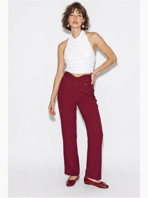 Pantalón recto de mujer lucci - Kiabi
