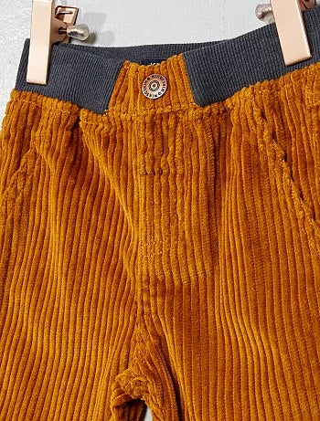 Pantalón recto de pana - Kiabi