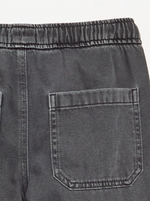 Pantalón recto de sarga - Kiabi Pantalón recto de sarga - Kiabi