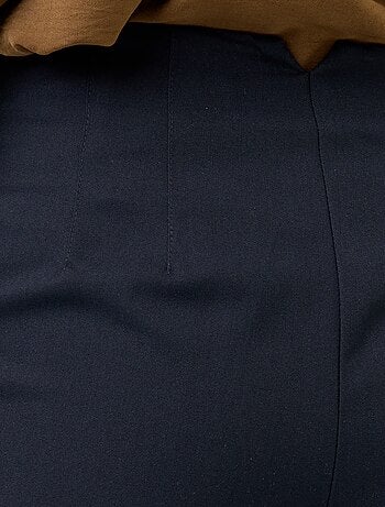 Pantalón recto de talle alto
