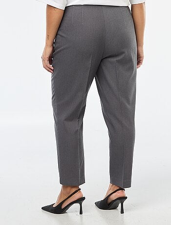 Pantalón recto de talle alto