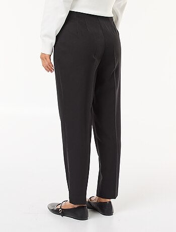 Pantalón recto de talle alto