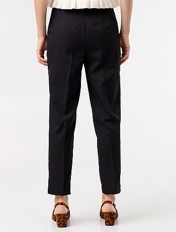 Pantalón recto de talle alto