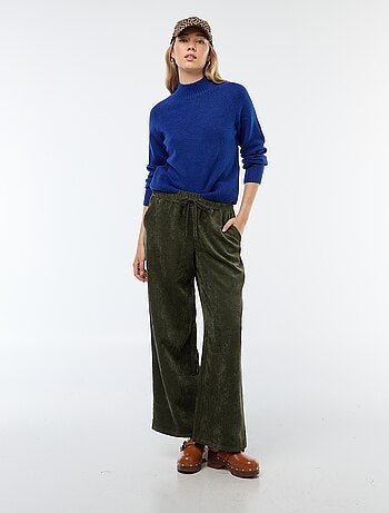 Pantalón recto de terciopelo 'JDY'