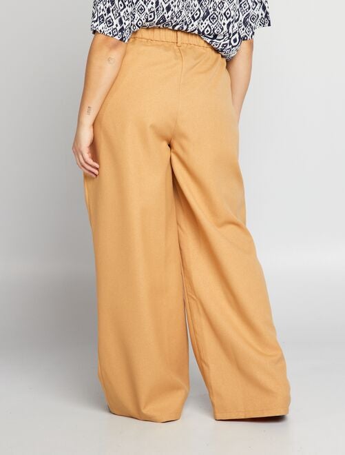 Pantalones de tiro alto para mujer - Kiabi