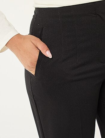 Pantalón recto de tiro alto