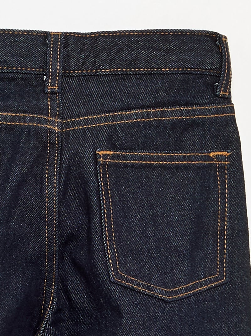 Pantalón recto de vaquero Azul - Kiabi