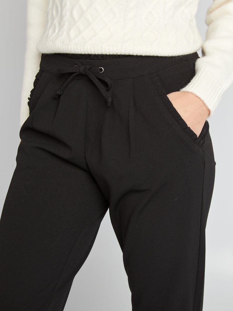 Pantalón recto 'JDY' NEGRO - Kiabi