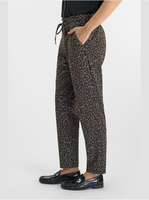 Pantalón recto LEOPARDO - Kiabi Pantalón recto LEOPARDO - Kiabi