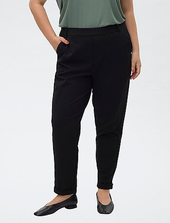 Pantalón recto liso