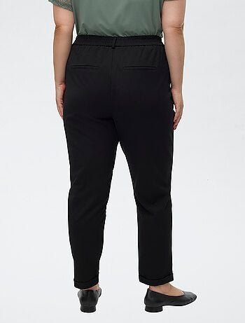 Pantalón recto liso