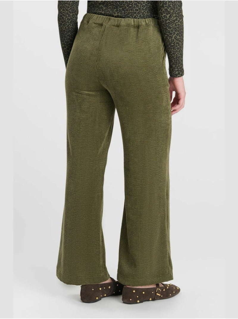 Pantalón recto margegi Caqui - Kiabi