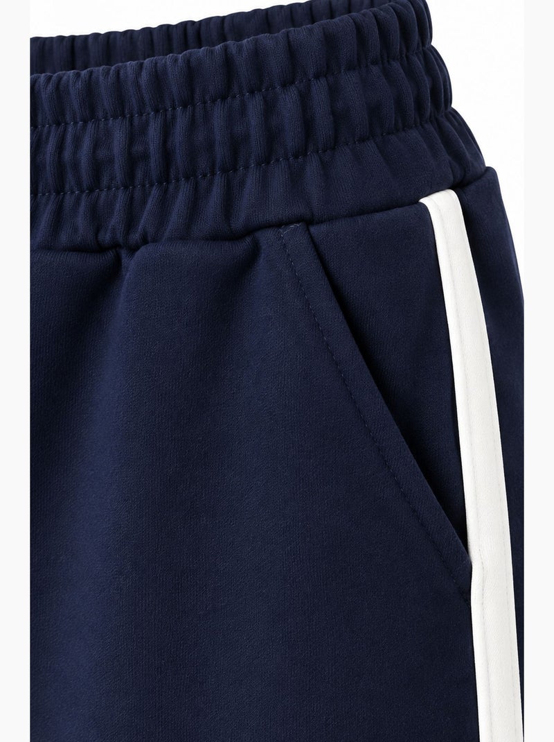 Pantalón recto mixray Azul marino - Kiabi