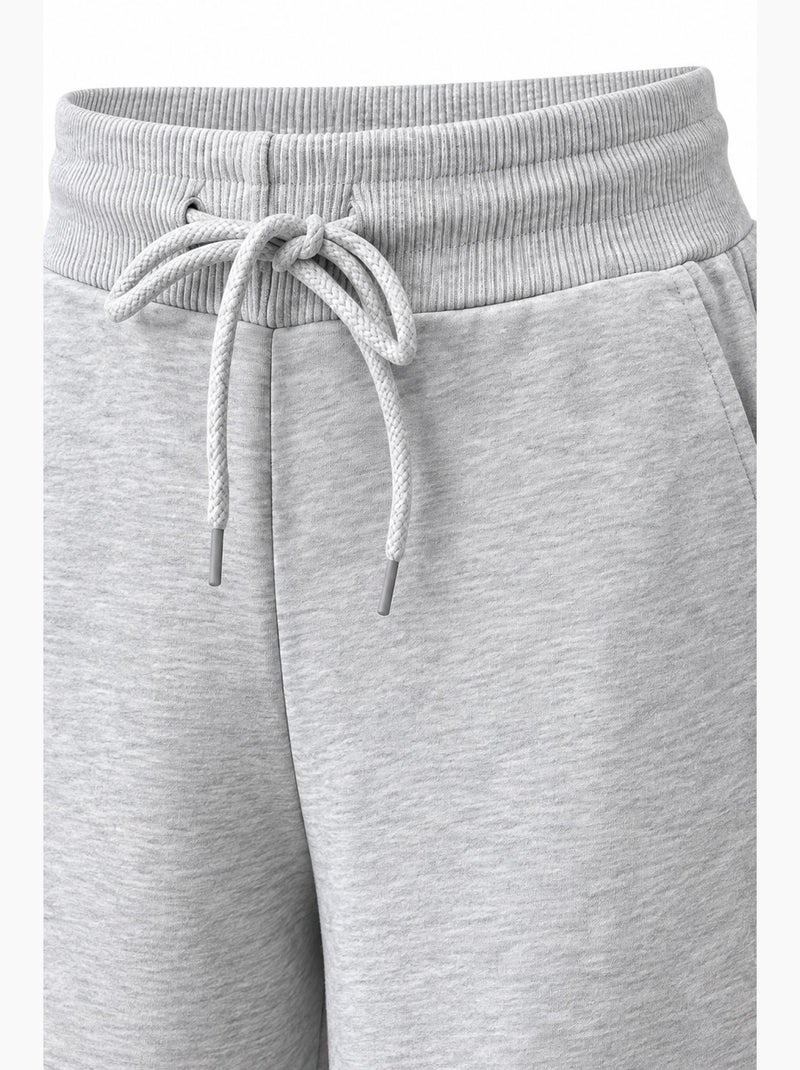 Pantalón recto mixray Gris claro - Kiabi