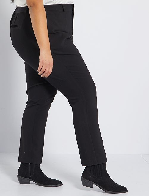Pantalón recto - negro - Kiabi - 20.00€