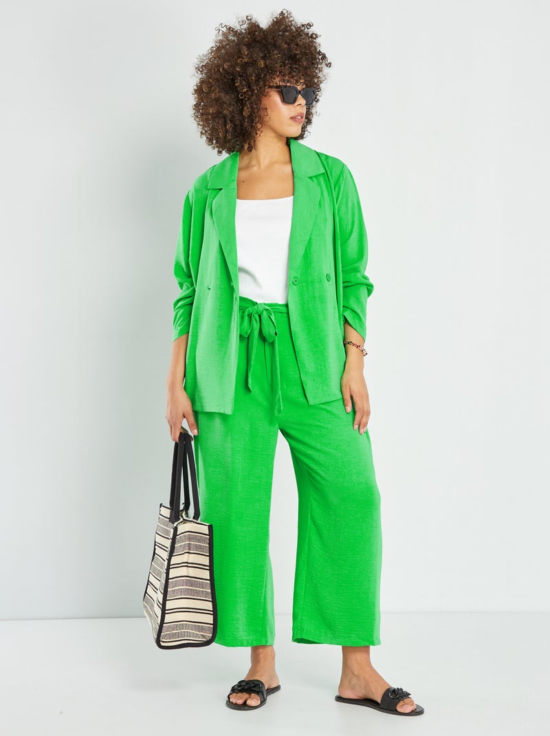 Pantalón recto 'Only' VERDE - Kiabi