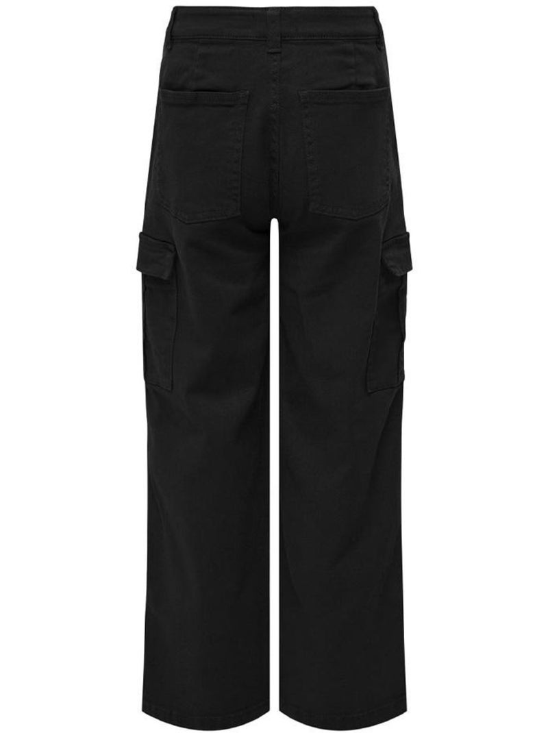 Pantalón Recto para Niña Kids ONLY Negro - Kiabi