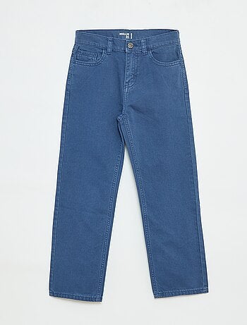 Pantalón recto regular fit con 5 bolsillos