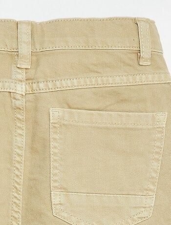 Pantalón recto regular fit con 5 bolsillos