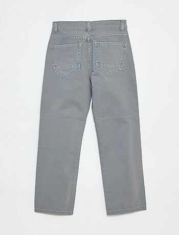 Pantalón recto regular fit con 5 bolsillos